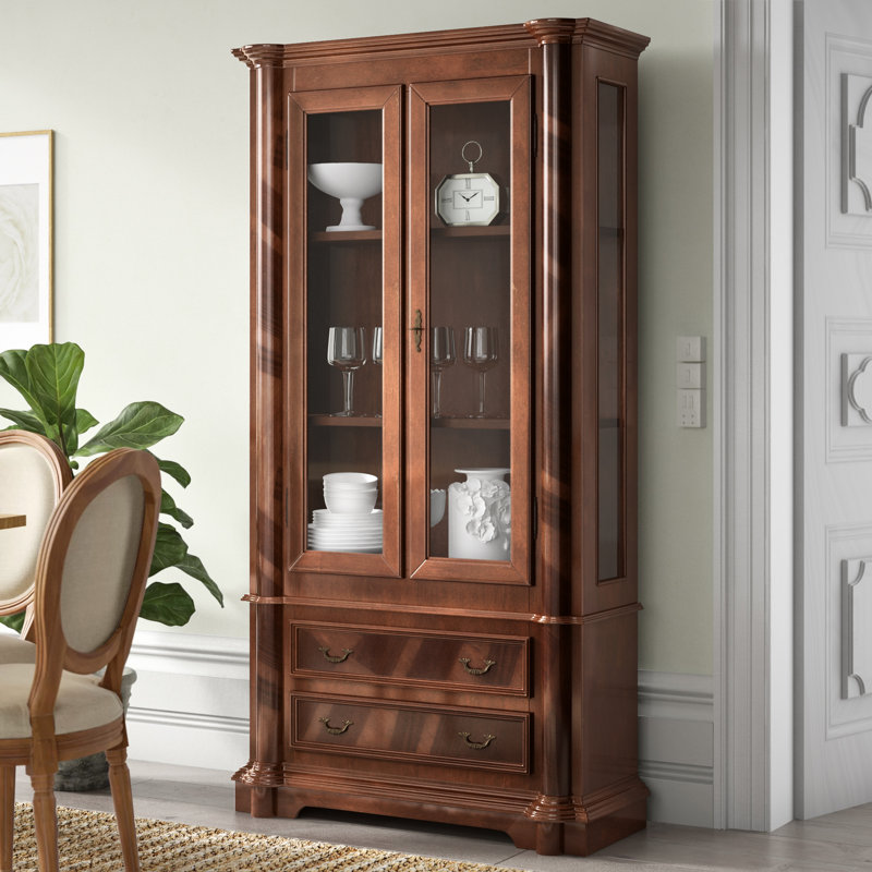 Rosalind Wheeler Geschirrschrank Taylorstown aus Massivholz | Wayfair.de